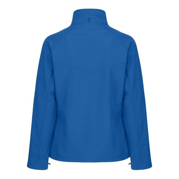 Regatta Ladies Uproar Softshell Wind Resistant Jacket / Oxford Blue - Picture 2 of 4